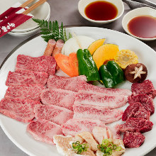 Assorted extra premium yakiniku