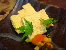 Japanese-style rolled omelet