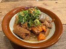 Simmered organ meats