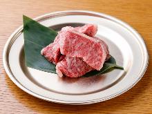 Specially selected ribs, top loin