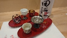 Sake tasting 3 kinds