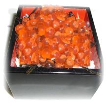 Salmon roe rice bowl