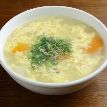 Egg soup