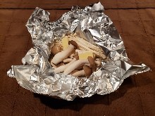 Mushroom baked in foil