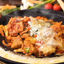 Cheese dak galbi