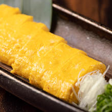 Japanese-style rolled omelet