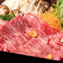 Kuroge Wagyu Beef/Beef Sukiyaki Tamatebako