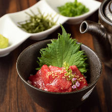 Beef ochazuke (rice with tea)