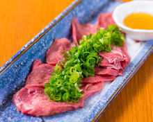 Negi tan shio (salted tongue with green onions)