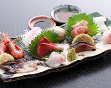 Assorted sashimi, 5 kinds