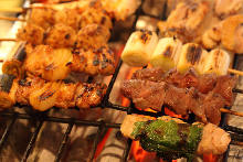 Grilled meatball