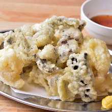 fried beef or pork offal