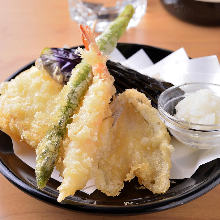 Assorted tempura