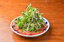 Tomato sprout salad