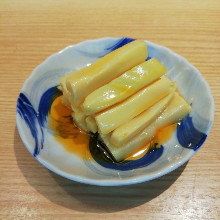 Pickled bamboo shoots