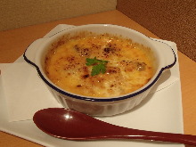 Seafood gratin