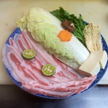 Pork shabu-shabu