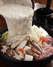 Wild yam hot pot