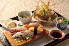 Assorted nigiri sushi