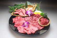 Assorted yakiniku