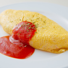 Rice omelet