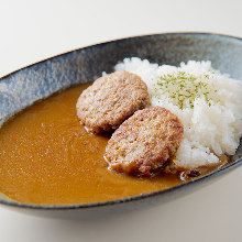 Hamburg steak curry