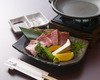Grilled Yamagata beef "teppanyaki" style