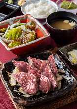 Wagyu beef steak set