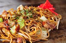 Yakisoba noodles