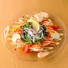 Salmon Carpaccio