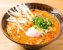 Chinese noodles in Sichuan-style sesame paste soup