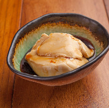Okinawan peanut tofu