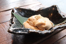 Okinawan peanut tofu