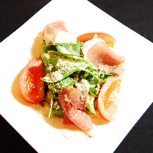 Raw ham salad