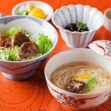 Inaniwa-style wheat noodles