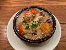 Octopus and Tomato Ajillo