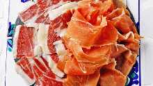 Iberico de Bellota GYOKURO & Serrano(You can compare different types of prosciutto)