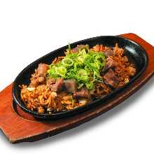 Nagata Specialty Soba-Meshi with Sujikon Bokkake