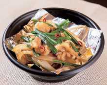 Stir-fried beef offal