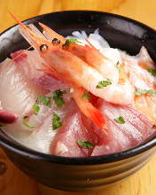 Seafood rice bowl Seafood rice bowl