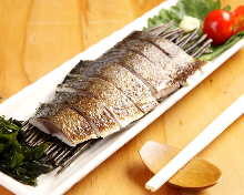 Seared pickled mackerel Seared pickled mackerel