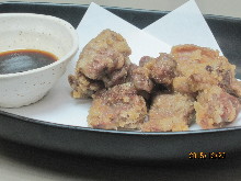 Fried gizzards