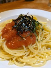 Pasta with Pollack Roe and Spaghetti with Cod Roe