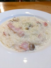 Cheese risotto