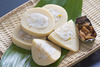 Specialty: Takenoko Sugata Sushi -- stuffed bamboo shoot sushi (one whole bamboo shoot to feed one person) *Available for takeout. Specialty: Takenoko Sugata Sushi -- stuffed bamboo shoot sushi (one whole bamboo shoot to feed one person) *Available for takeout.