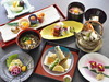 Mini Kaiseki with Seasonal Recommendations (For one person) *Reservation is essential. Mini Kaiseki with Seasonal Recommendations (For one person) *Reservation is essential.