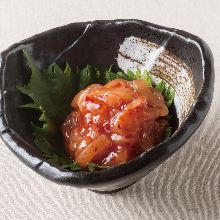 Squid kimchi