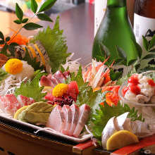 Assorted sashimi, 5 kinds