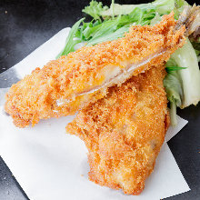 Deep-fried horse mackerel