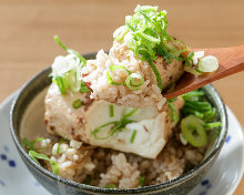 Nokke(raw salmon) Rice